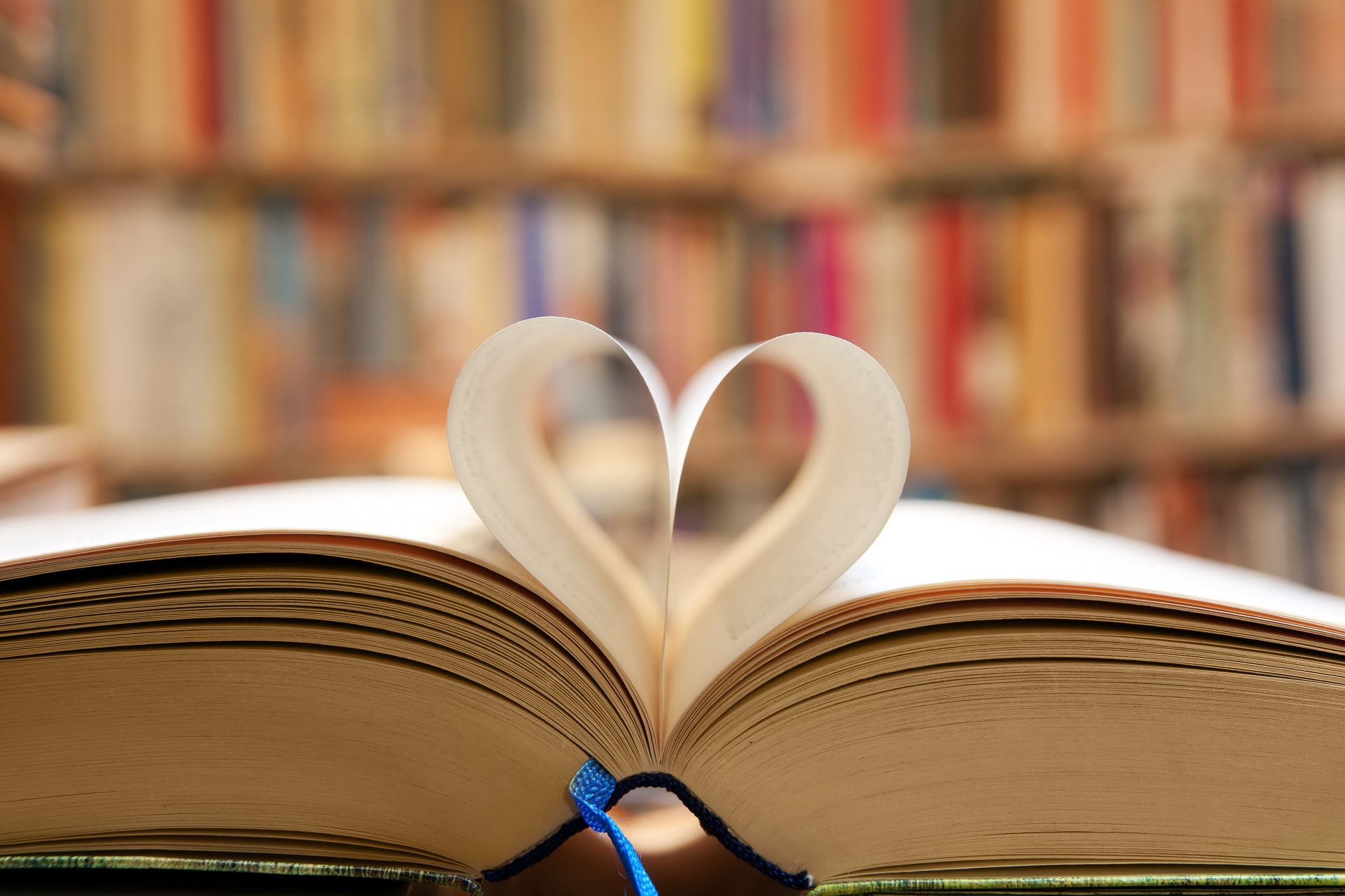 love reading heart