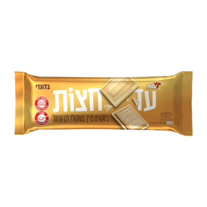 עד החצות ביסקוויט פריך בשוקולד לבן מקורמל